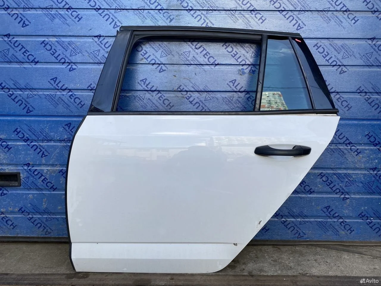 Дверь задняя левая skoda octavia a7 универсал