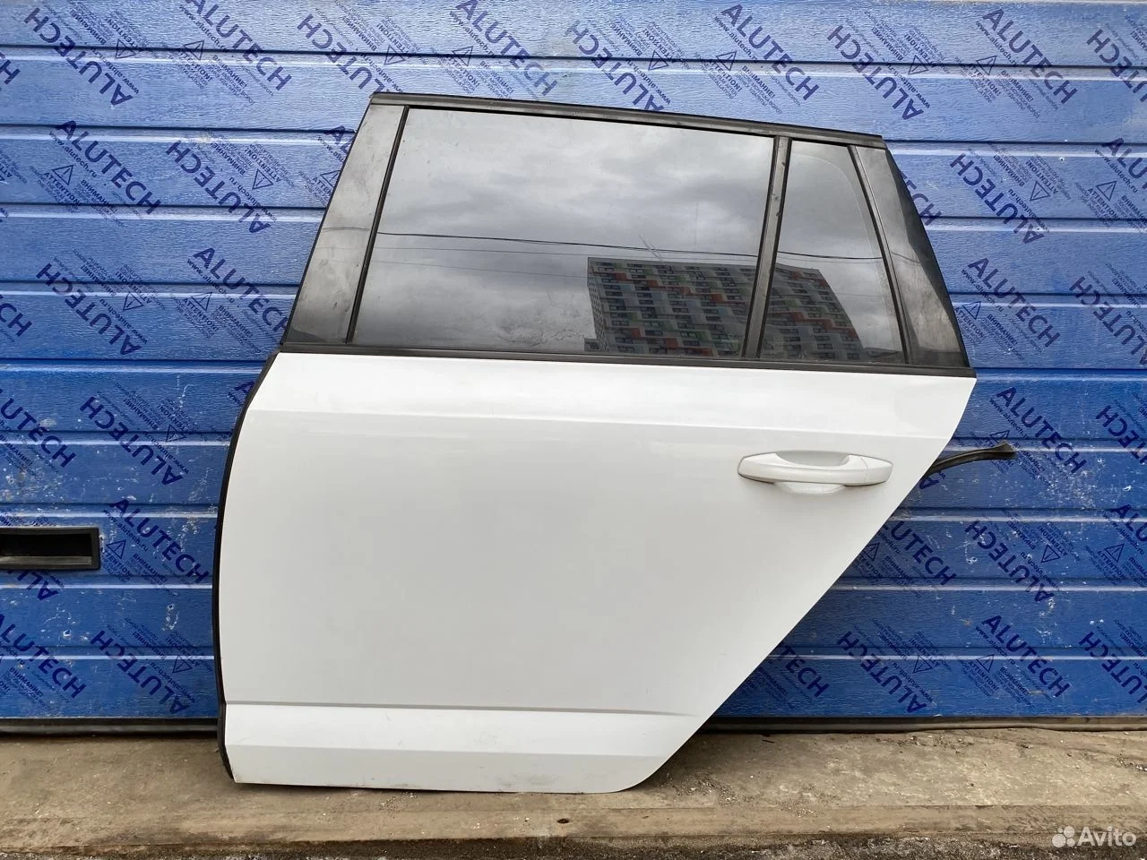 Дверь задняя левая skoda octavia a7 универсал