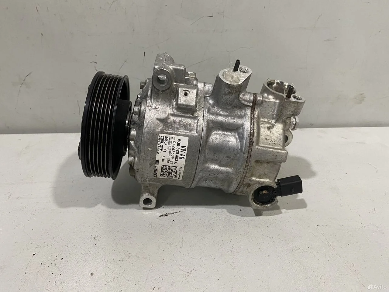 Компрессор кондиционера skoda octavia a7