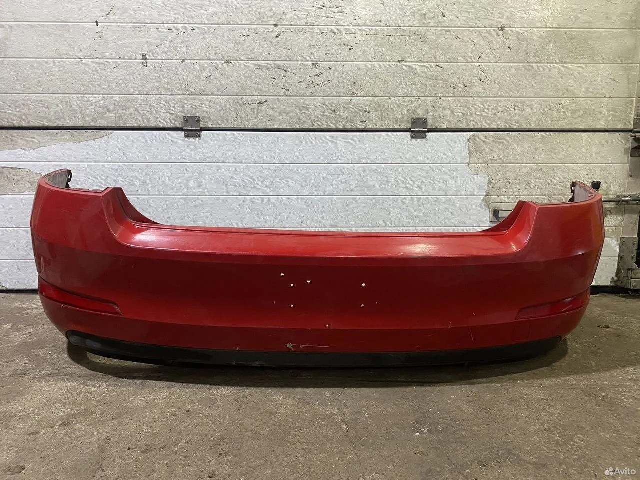 Бампер задний skoda octavia a7