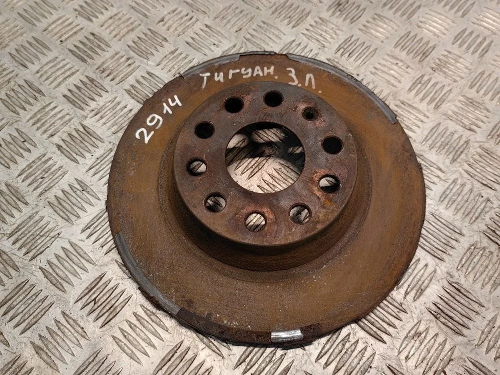 Диск тормозной задний Volkswagen Tiguan