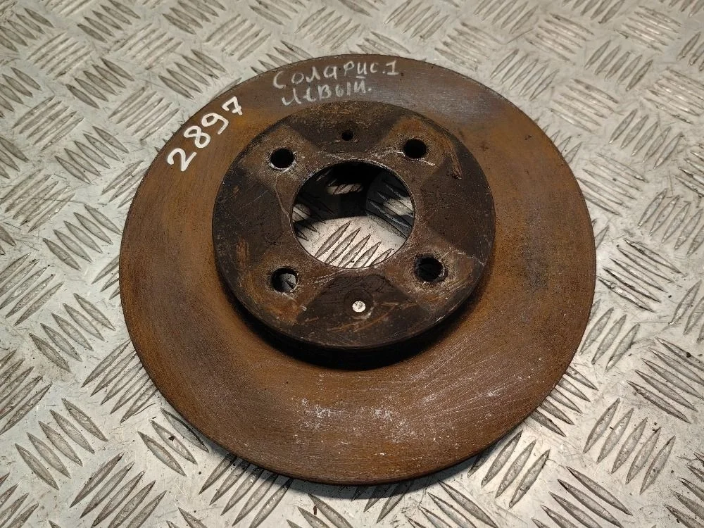 Диск тормозной передний Hyundai Solaris 1