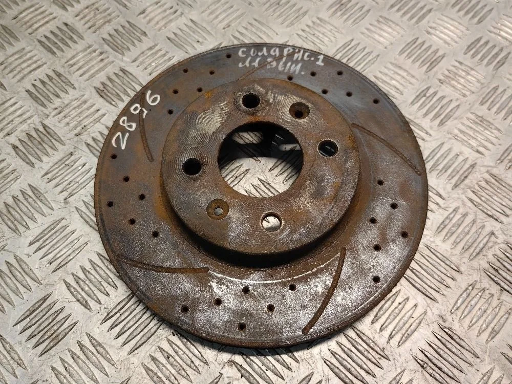 Диск тормозной передний Hyundai Solaris 1