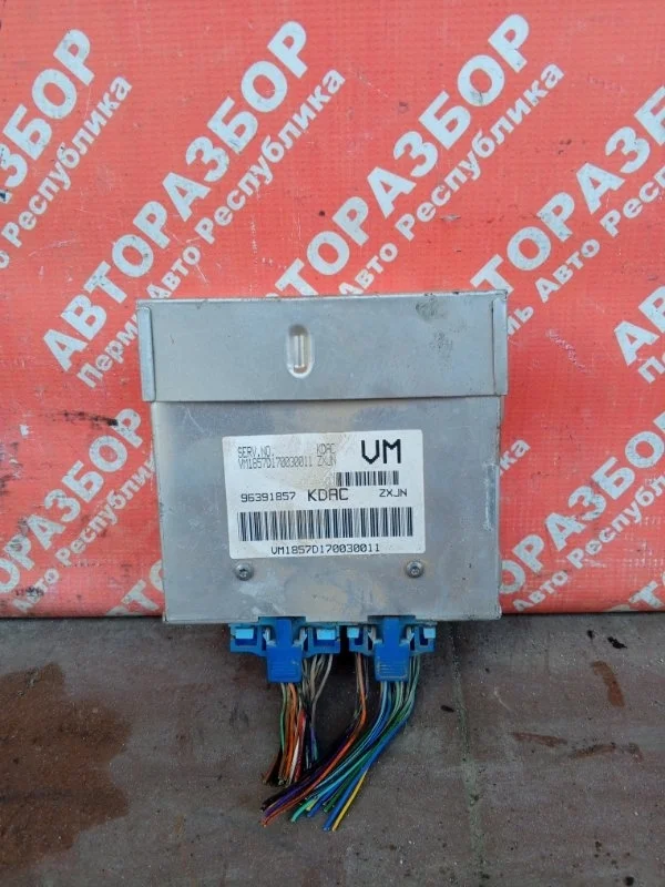 Блок управления двигателем Chevrolet lanos 2008 96391857 A15SMS