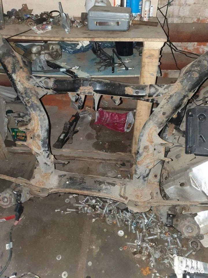 Балка задняя Audi Q7 4L рестайлинг (2009—2015)