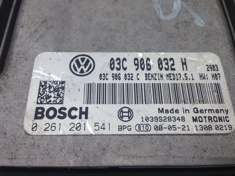 Эбу Volkswagen Touran