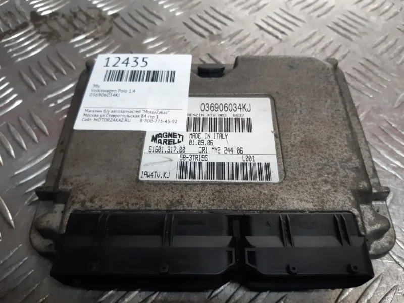 Эбу Volkswagen Polo