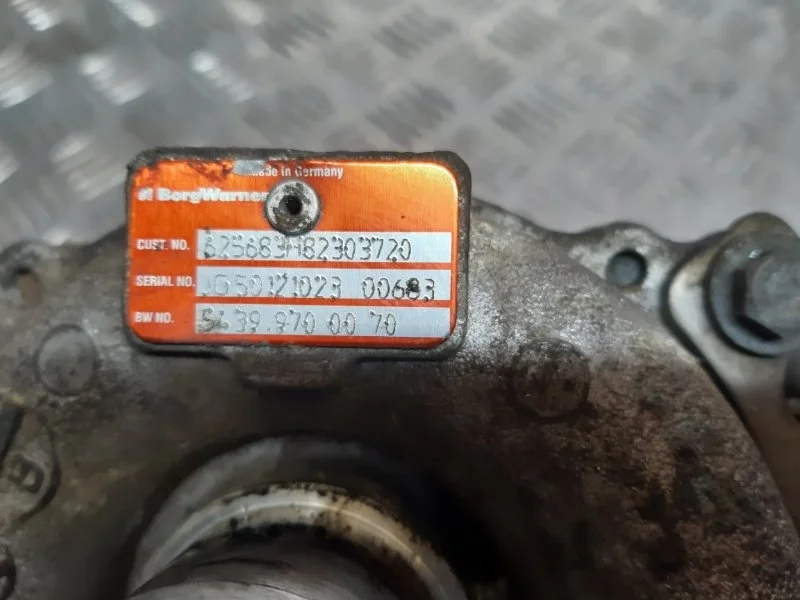 Турбина Renault Scenic