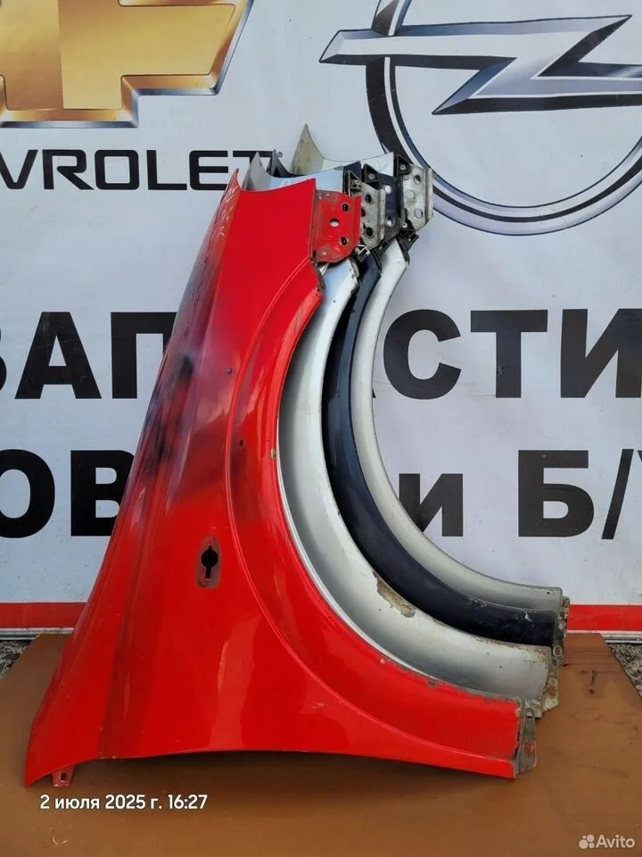 Крыло переднее правое для opel astra g 1998-2005