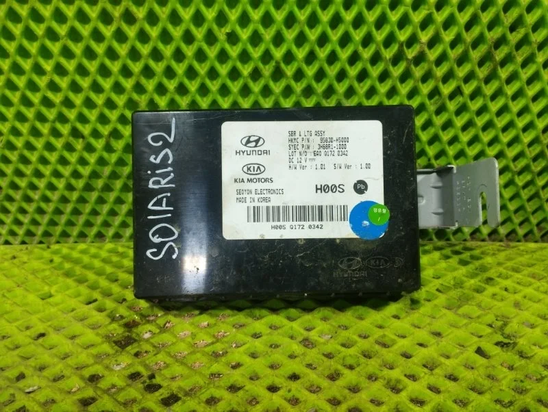 Блок управления светом Hyundai Solaris 2 2017 95830H5000 СЕДАН G4LC