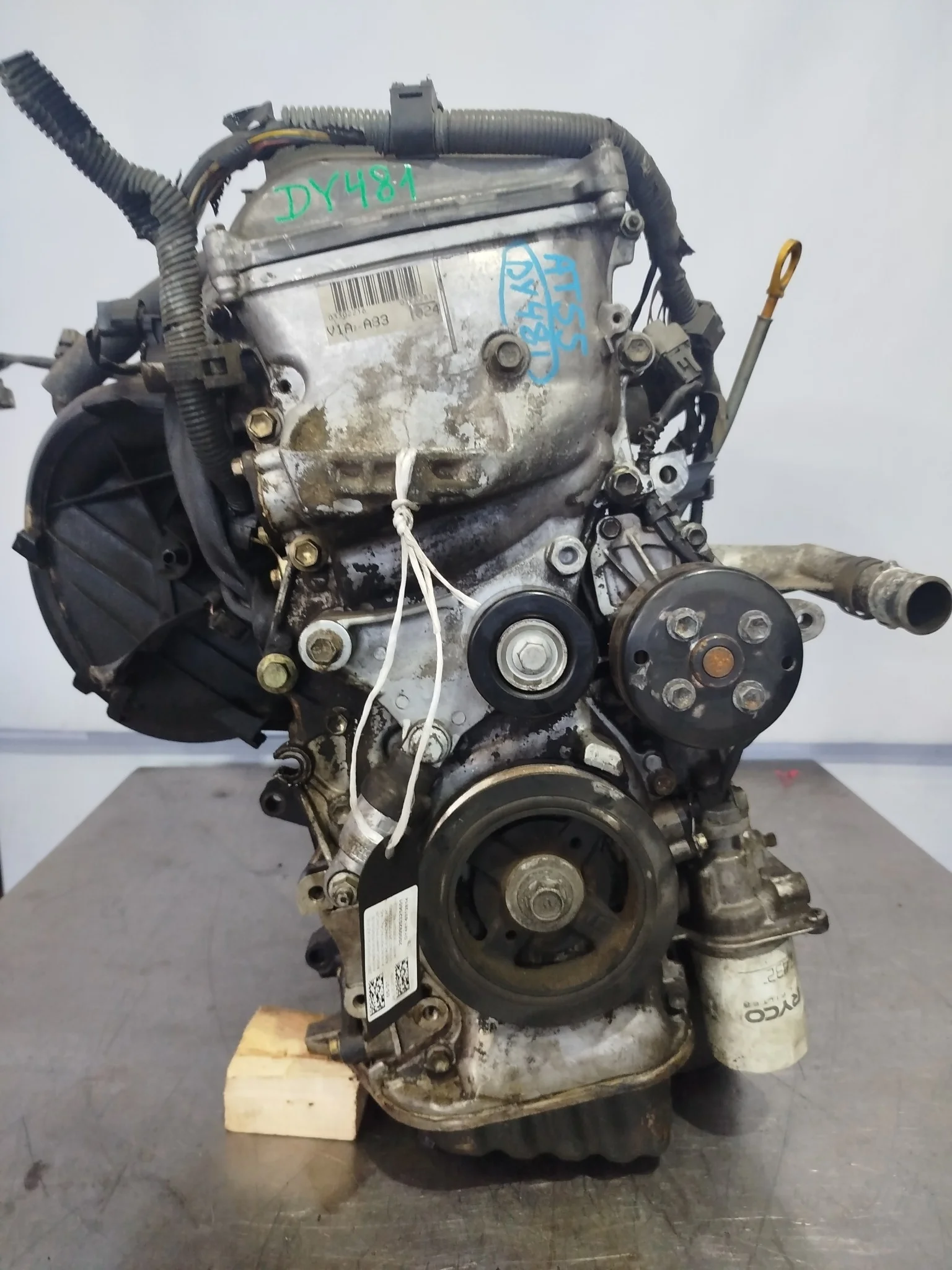 Двигатель TOYOTA 1AZ-FE AVENSIS AVENSIS VERSO CAMRY PICNIC RAV4 ACA20 ACA21 ACA26 ACA30 ACM20 ACV31 AZT250 VVTI 2WD 4WD 1900028160 DY481-0312814