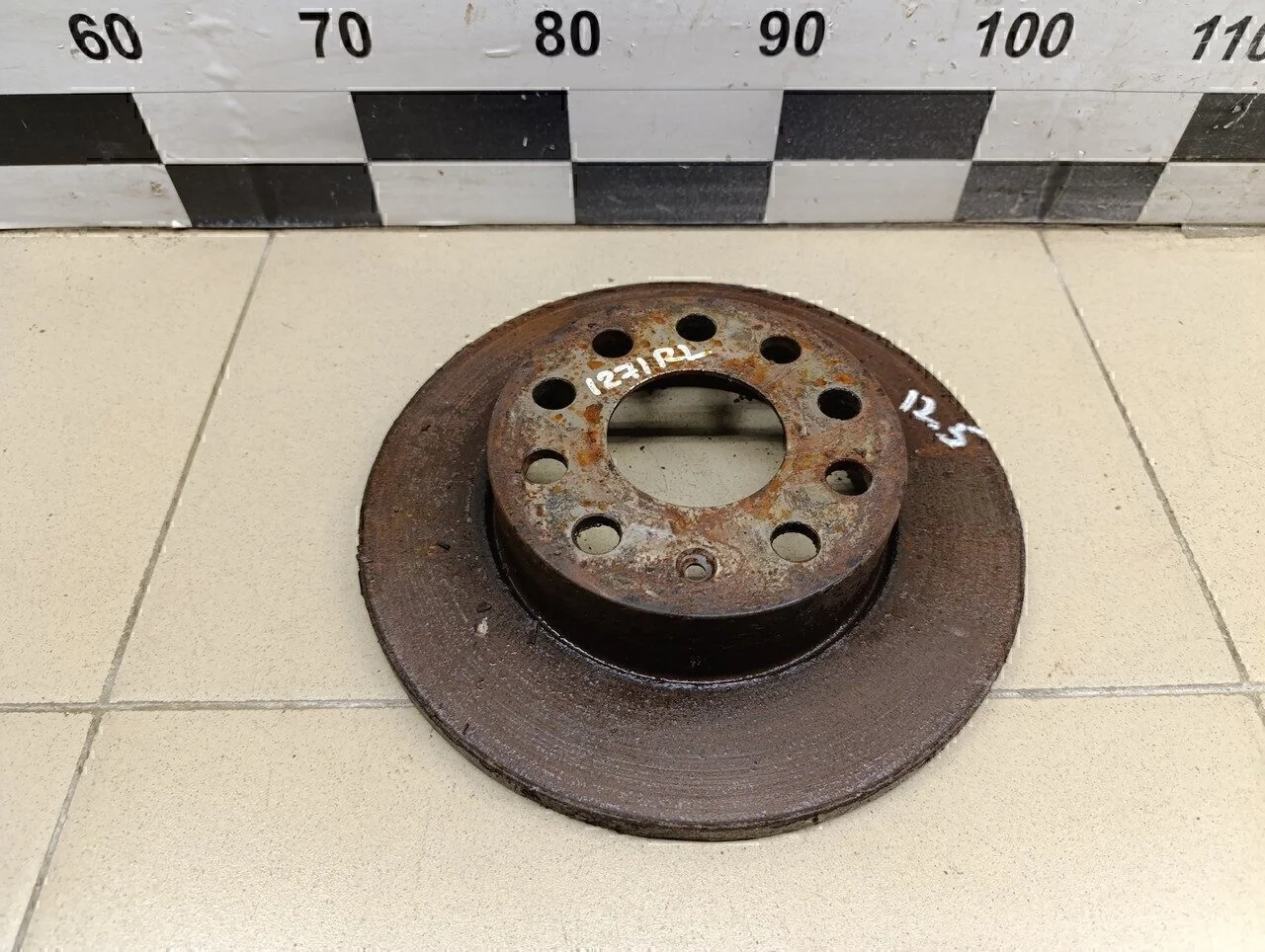 Диск тормозной задний Touran 2003-2010