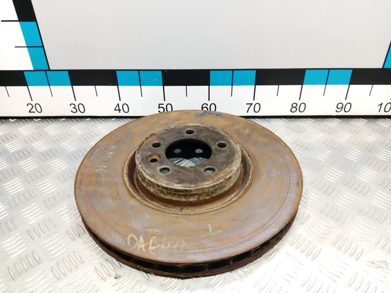 [Б/У] Диск тормозной передний вентилируемый - Остаток 33 мм [Код: 00621814 ]