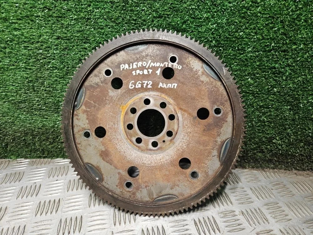 Маховик на Pajero Sport 1 6G72 АКПП