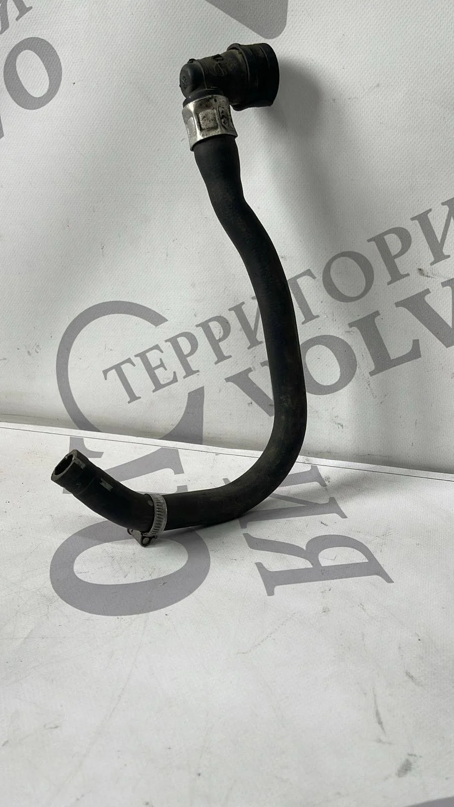 Шланг печки выход