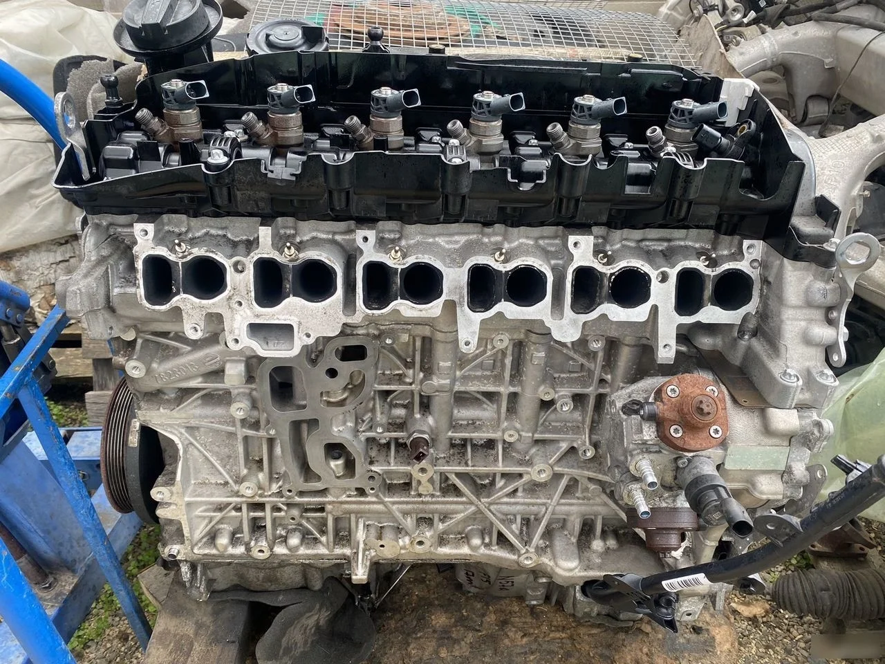 Двигатель BMW N57D30A 3.0d N57D30B 4.0d