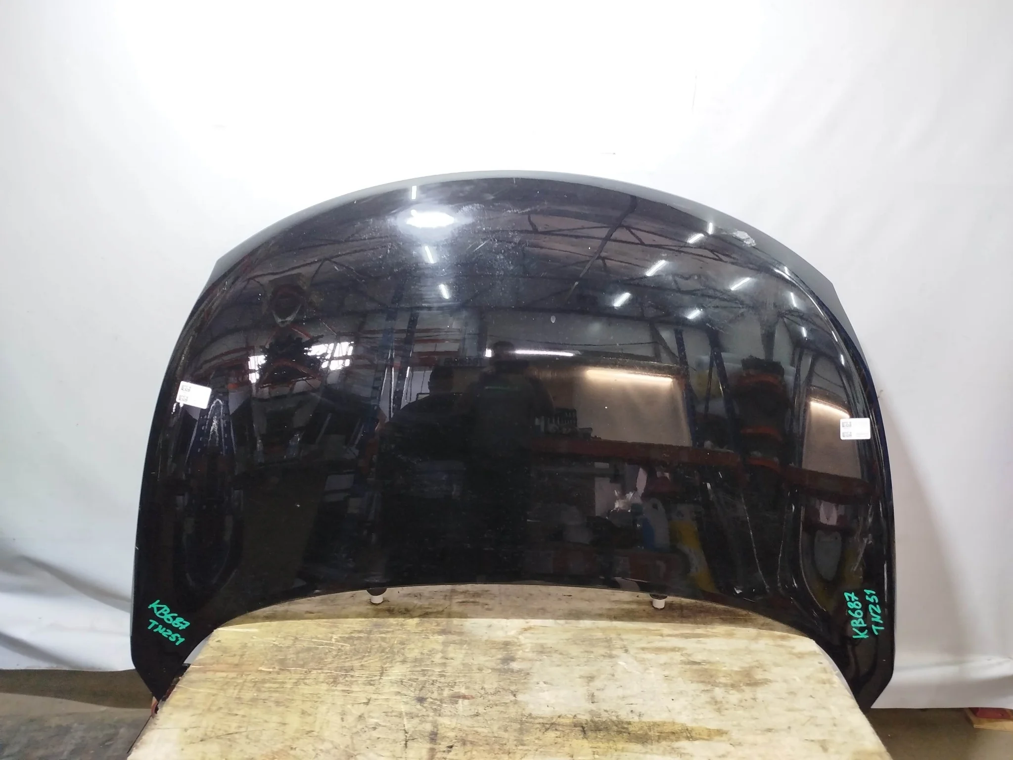 КАПОТ NISSAN F510M1AAMA черный, KH3 KB687