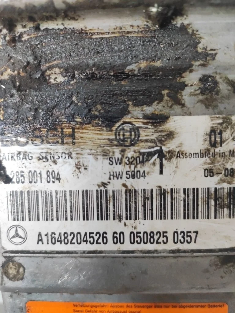 Блок управления airbag Mercedes-benz M-class 2005 A1648204526 W164 3.0 CDI OM642.940