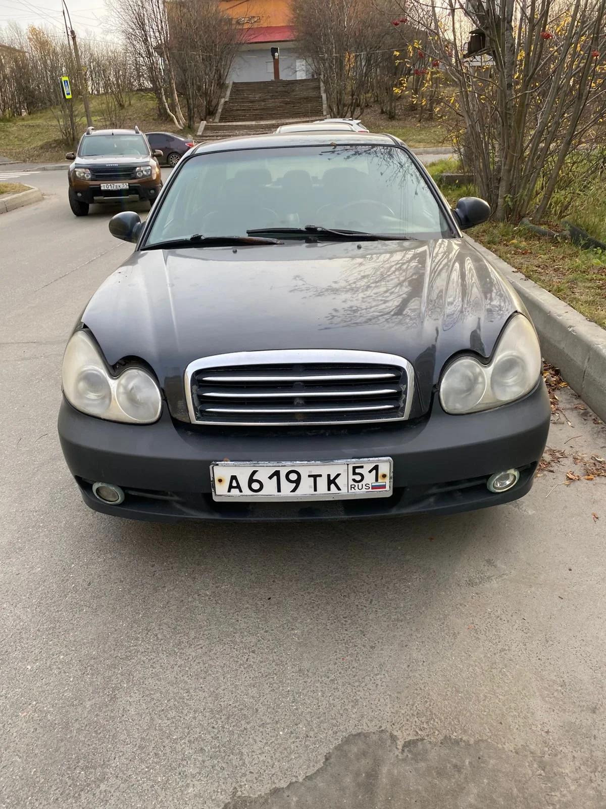Фара левая Hyundai Sonata EF RU 2002-2013