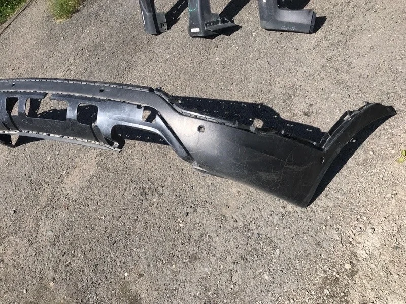 Юбка бампера Hyundai Santa Fe 3 2016 866122W500, задняя