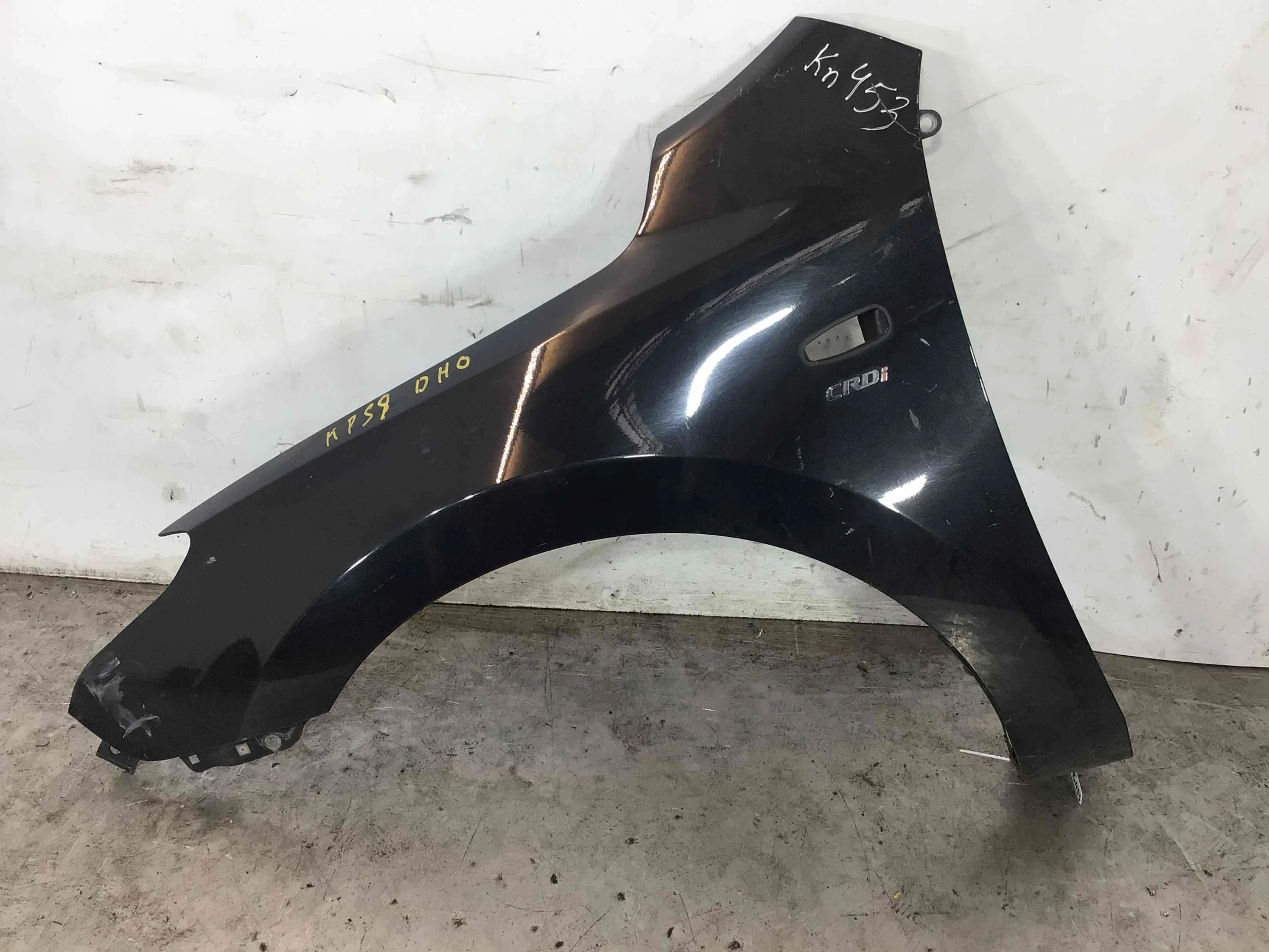 Крыло переднее левое Hyundai i30 1 поколение (2007-2010) дизель 1.6 CRDi Механика Х/б