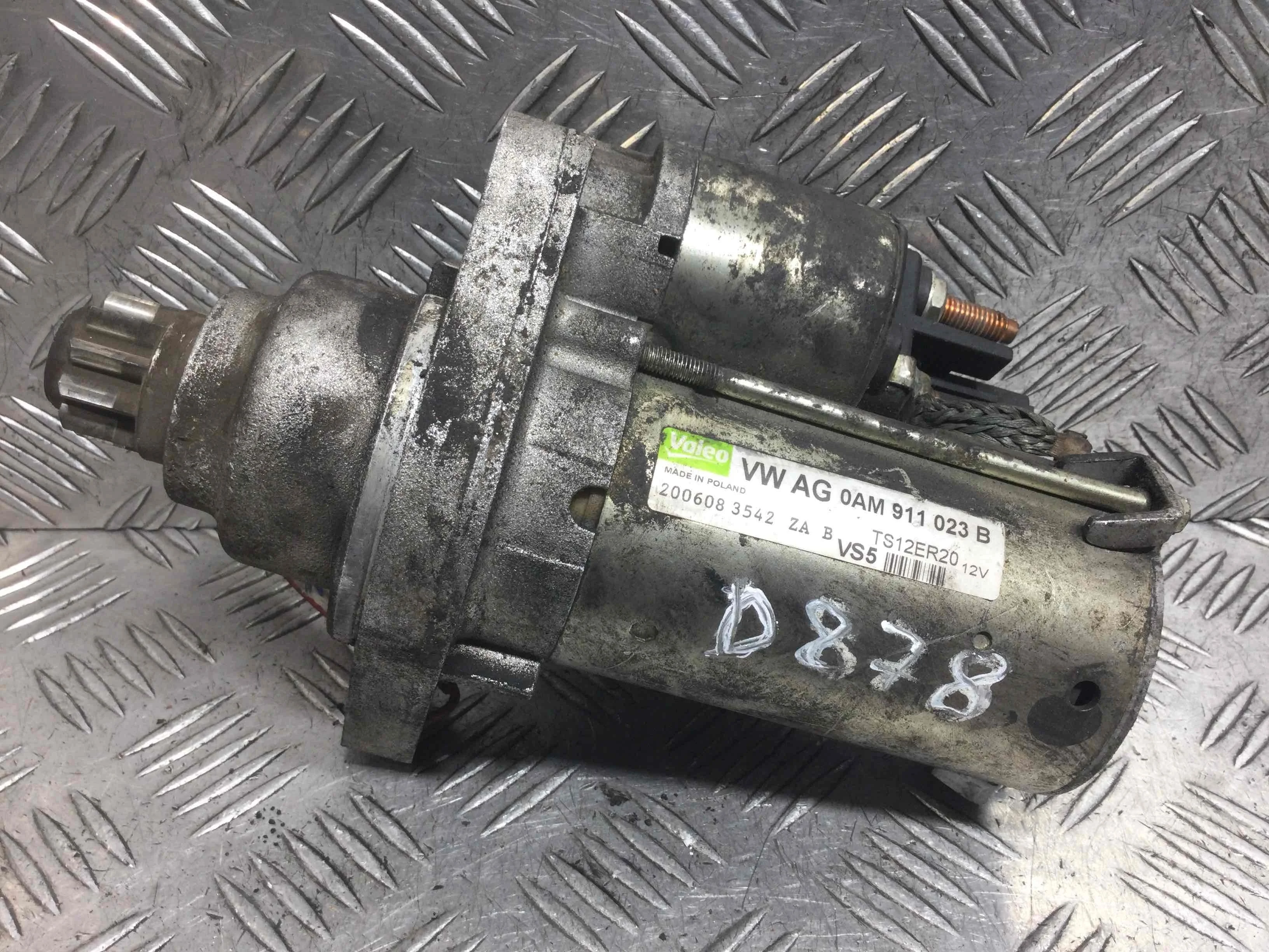 Стартер Volkswagen Golf 6 поколение (2008-2015) бензин 1.4 i DSG Х/б