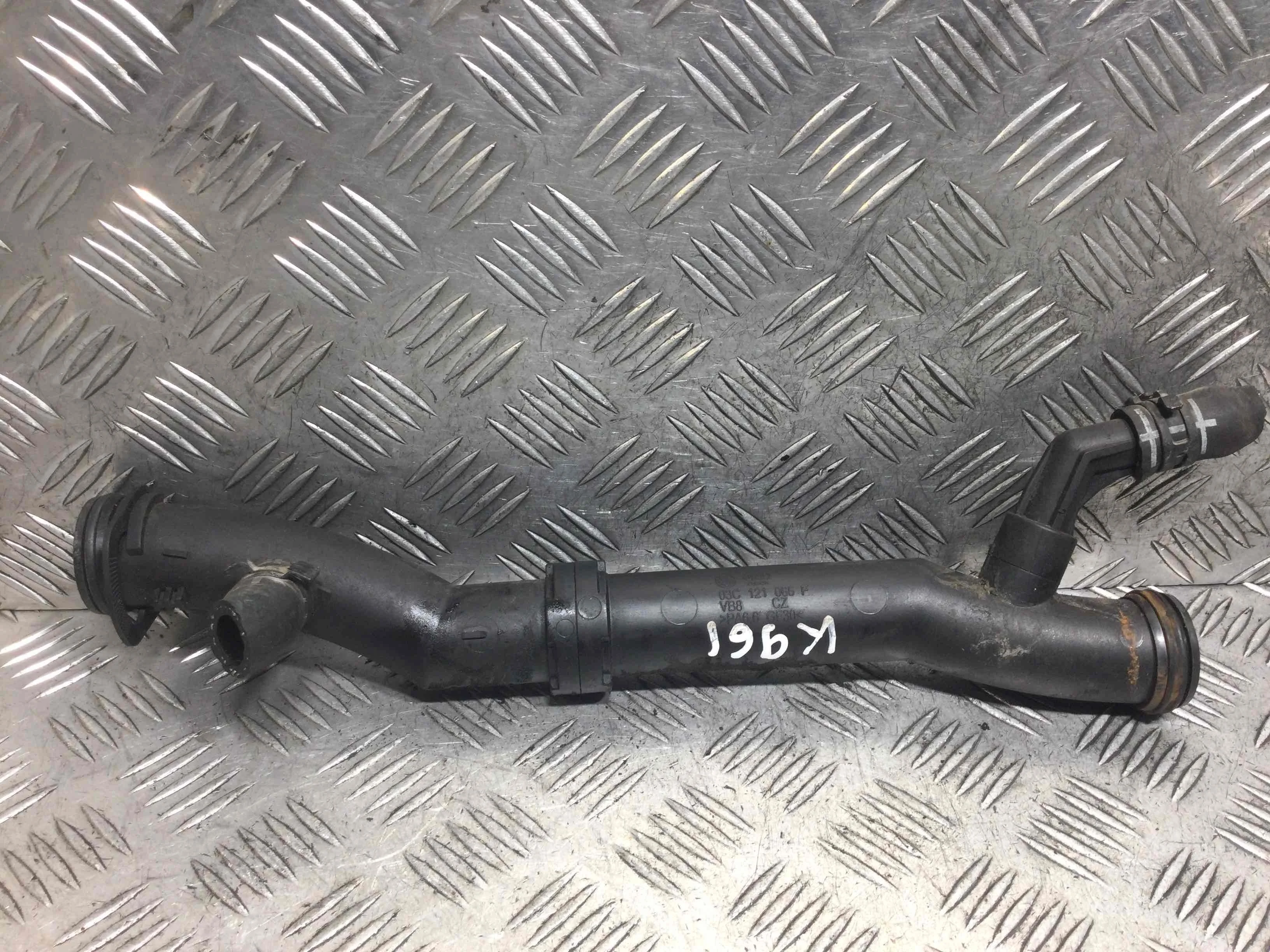 Трубка охлаждающей жидкости пластиковая Volkswagen Touran 1 поколение [рестайлинг] (2006-2010) бензин 1.4 i DSG Минивэн