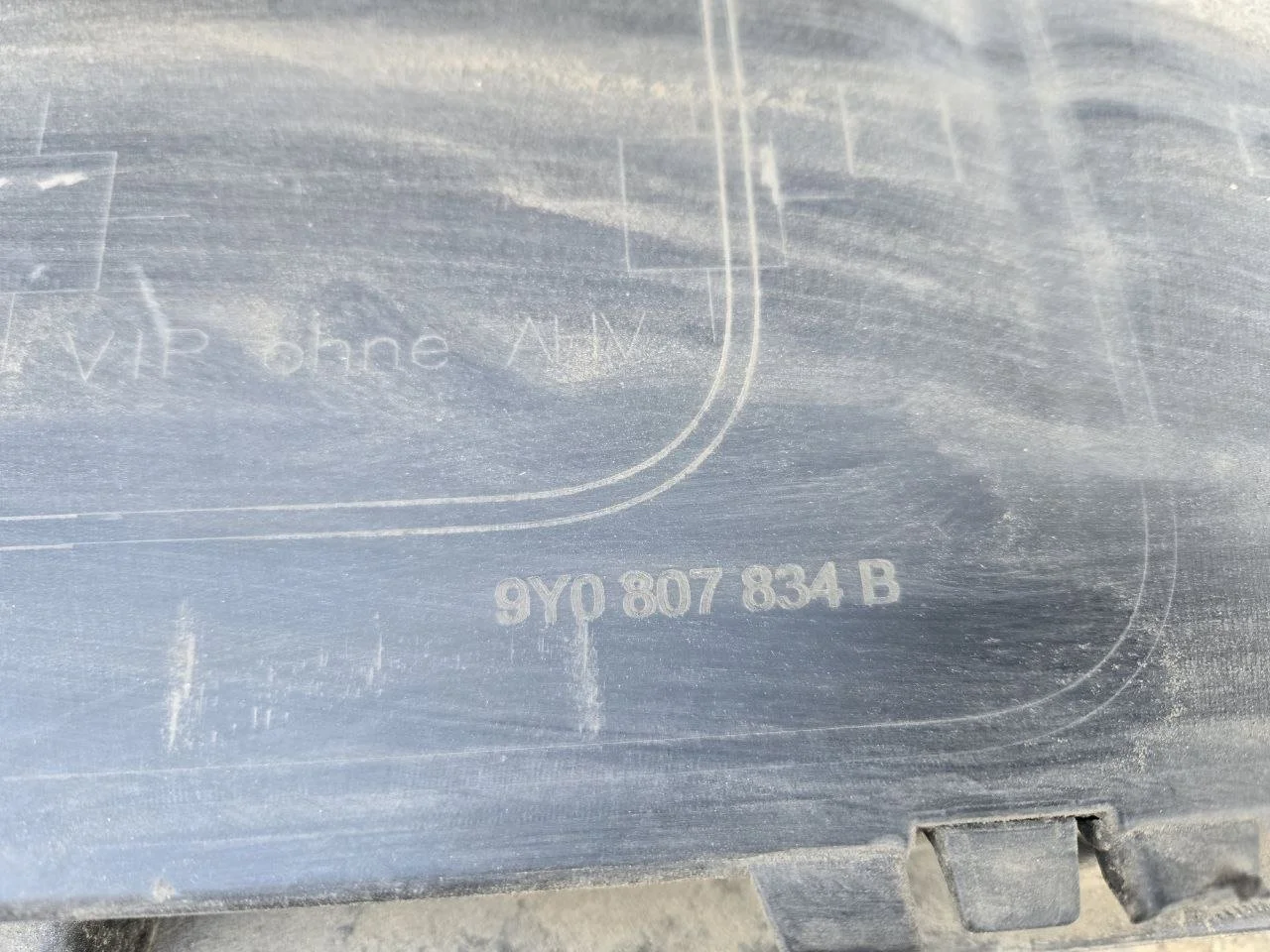 Бампер задний Porsche Cayenne PO536 2017+