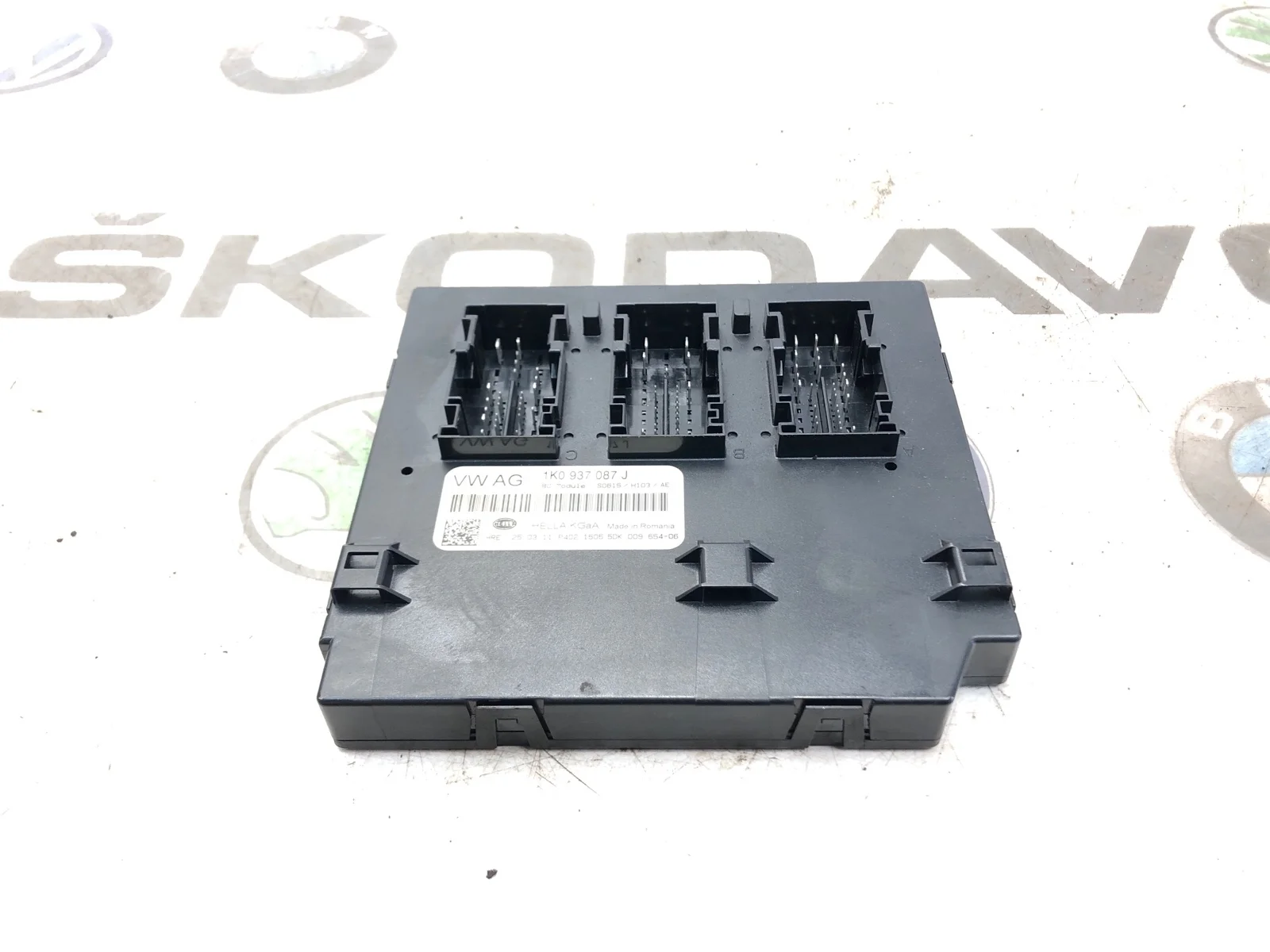 Блок комфорта BCM Skoda Octavia 2011 1K0937087J A5 (1Z) 1.4 CAXA
