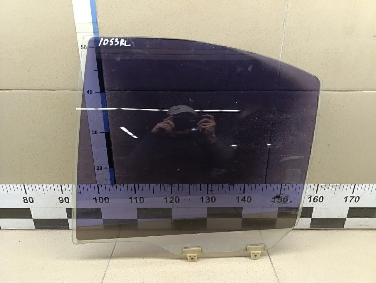 Стекло двери задней левой Almera Classic (B10) 2006-2013