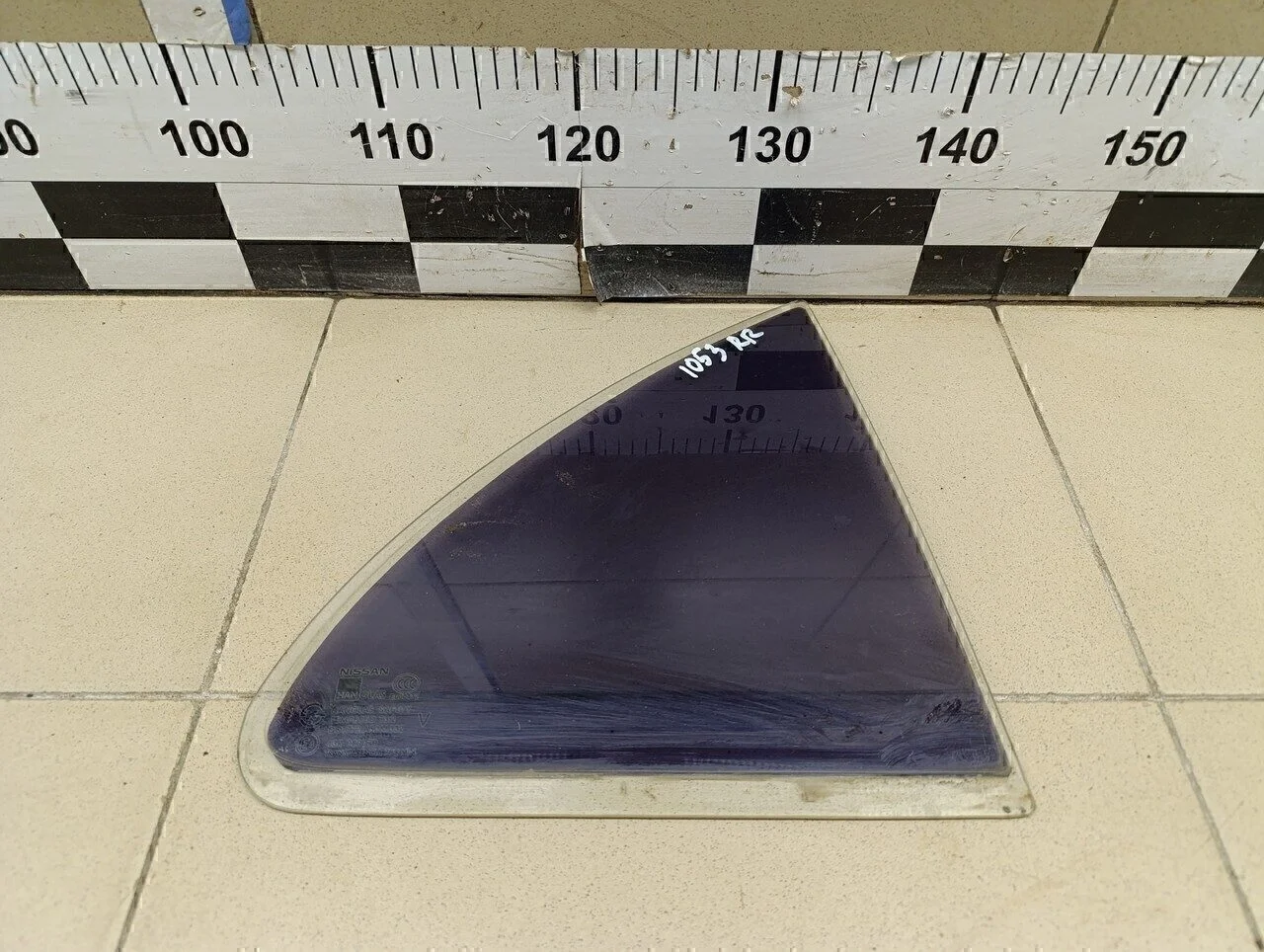 Стекло двери задней правой (форточка) Almera Classic (B10) 2006-2013