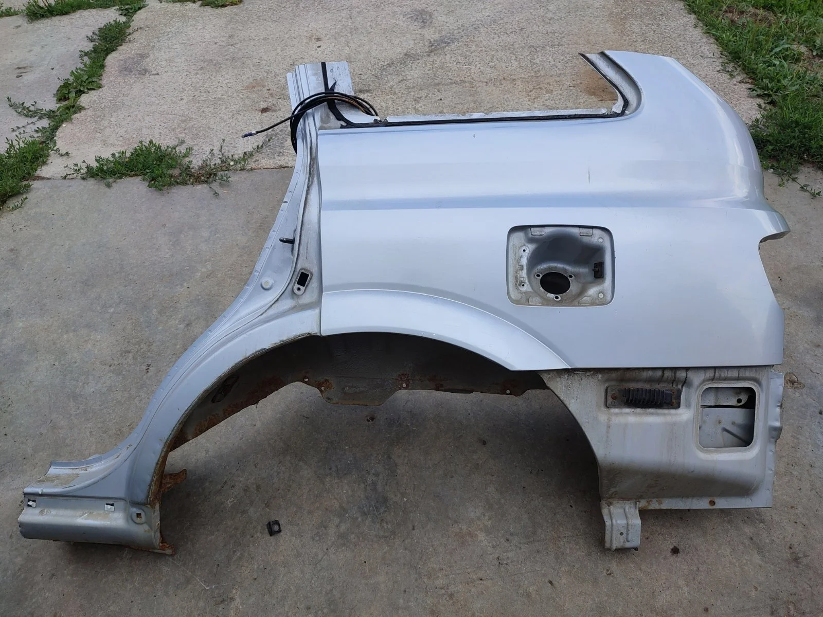 Крыло четверть SsangYong Kyron 2009 D130