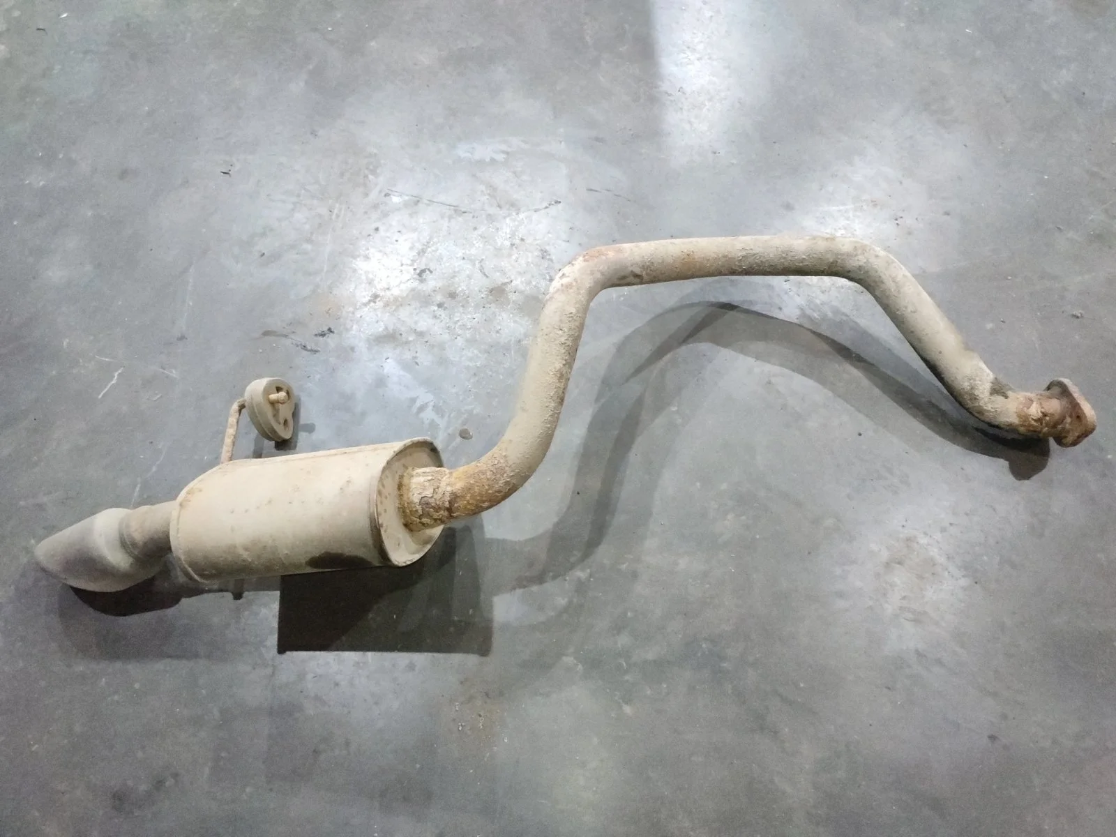 Глушитель (хвост) SsangYong Kyron 2009 D130