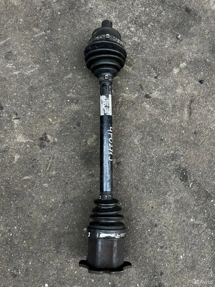 Полуось передняя левая audi a6 c6 4f0407271j
