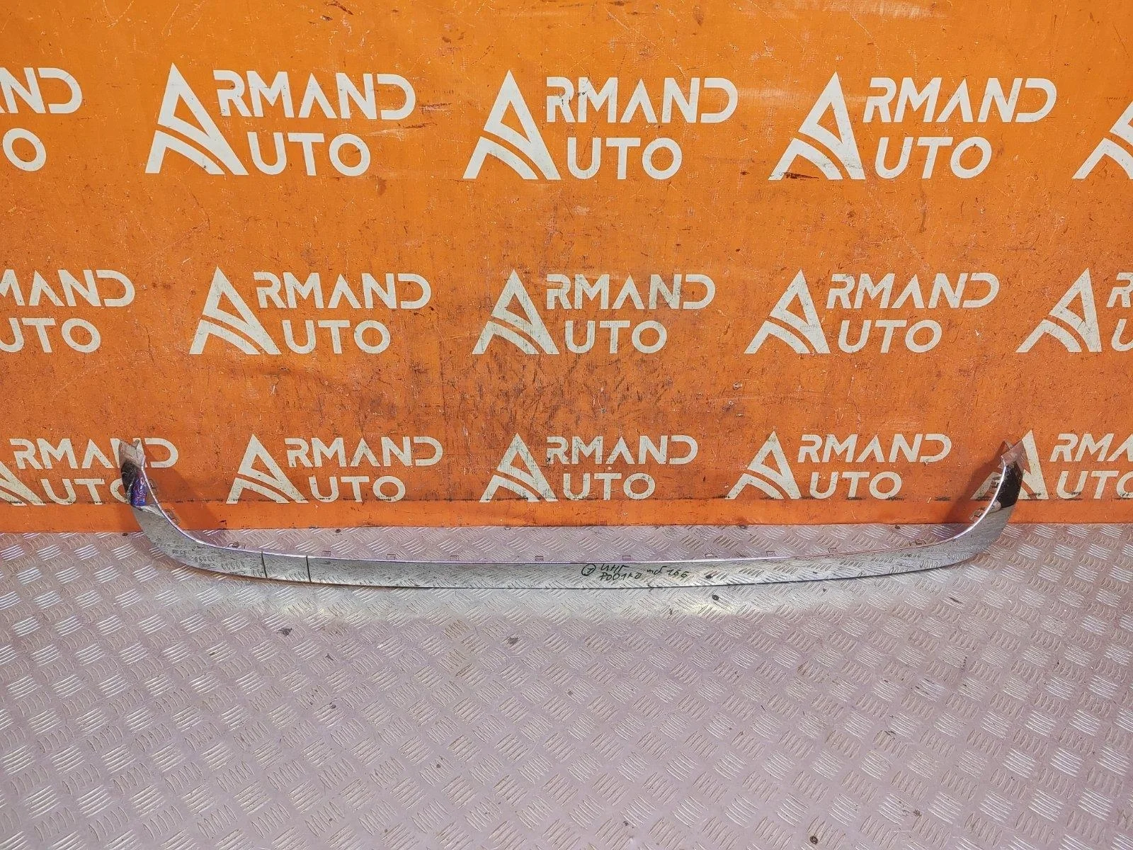 Молдинг юбки бампера Mercedes ML GLE-Class 2011-2015 W166