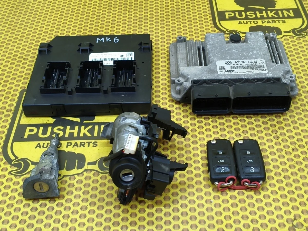Комплект зажигания Volkswagen Golf 2012 03C906016AJ MK6 CAXA