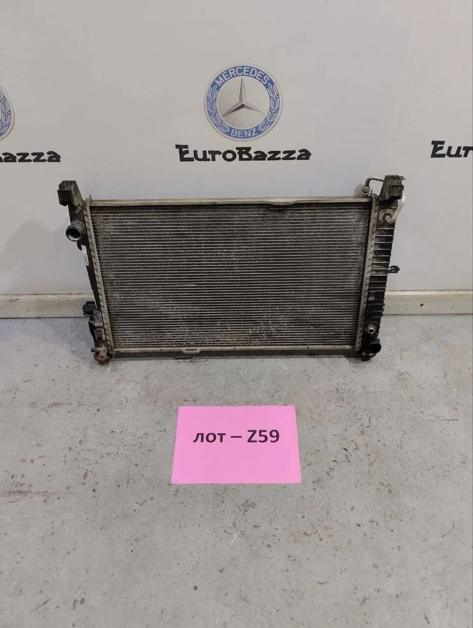 Радиатор основной Mercedes W245