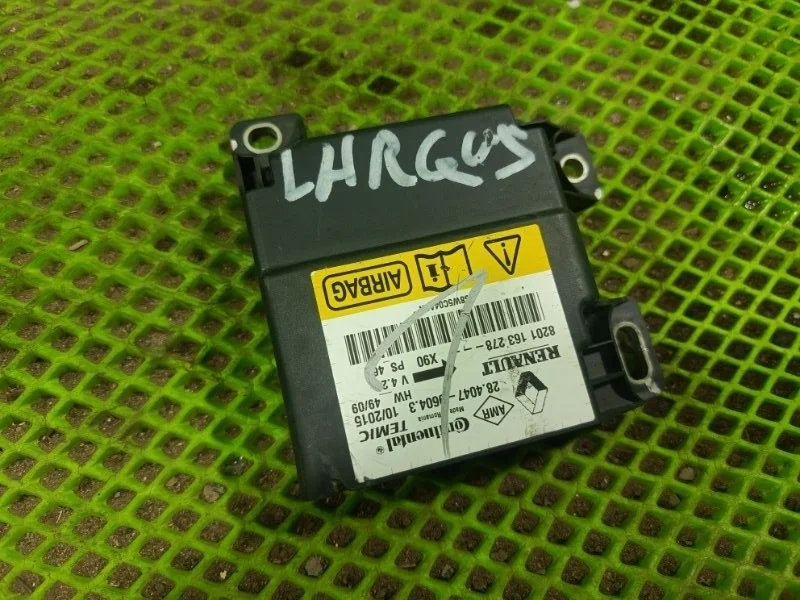 Блок SRS Лада Largus 2015 8201163278 УНИВЕРСАЛ K7M