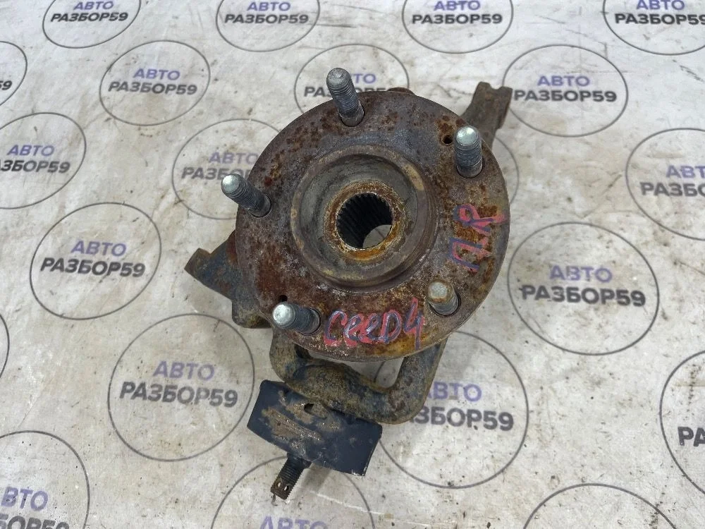 Кулак поворотный передний правый Kia Ceed ED (2006—2010)