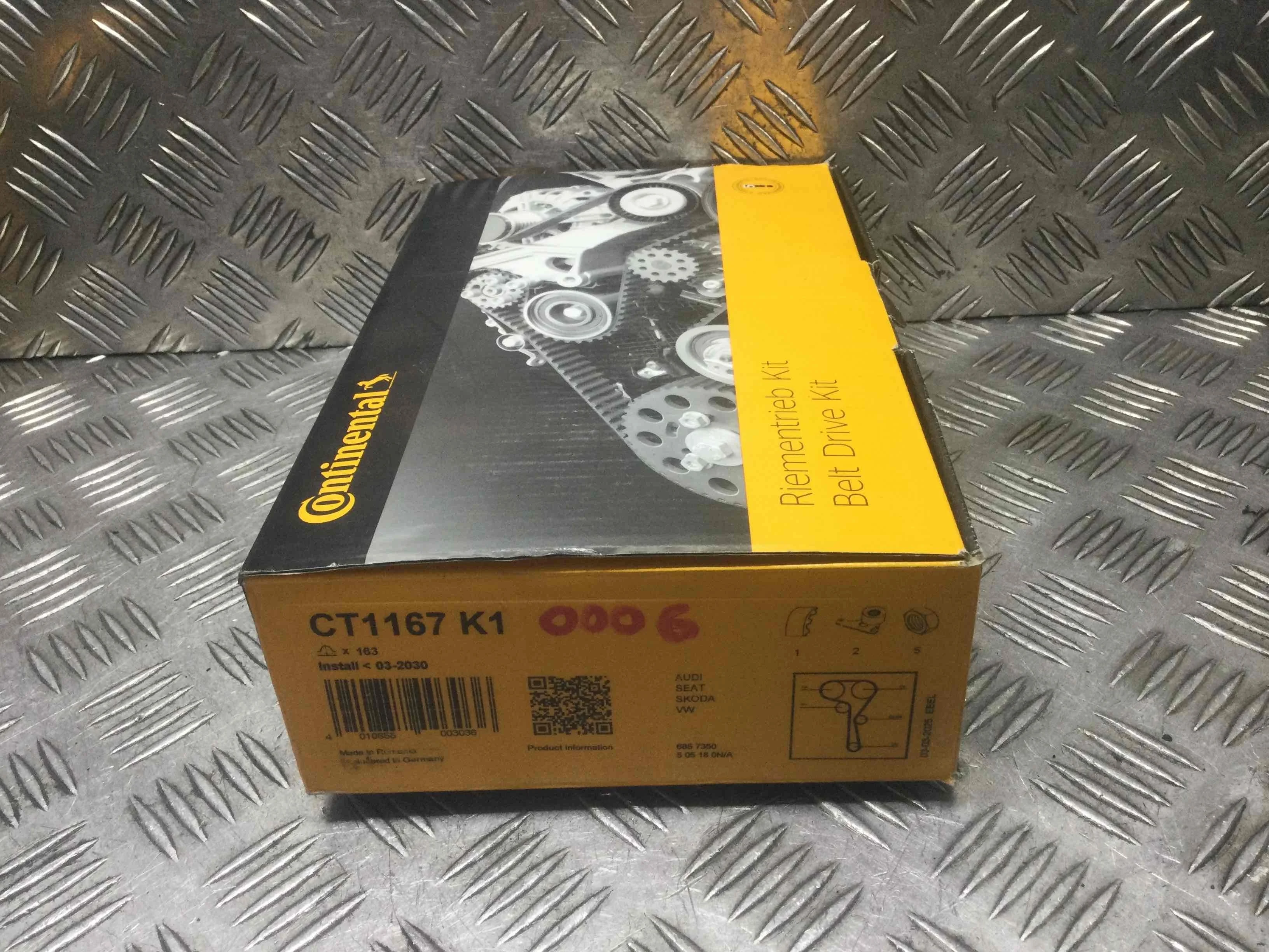 Комплект ГРМ Volkswagen Polo V рестайлинг 2015 — 2020 бензин 1.6 i DSG Седан