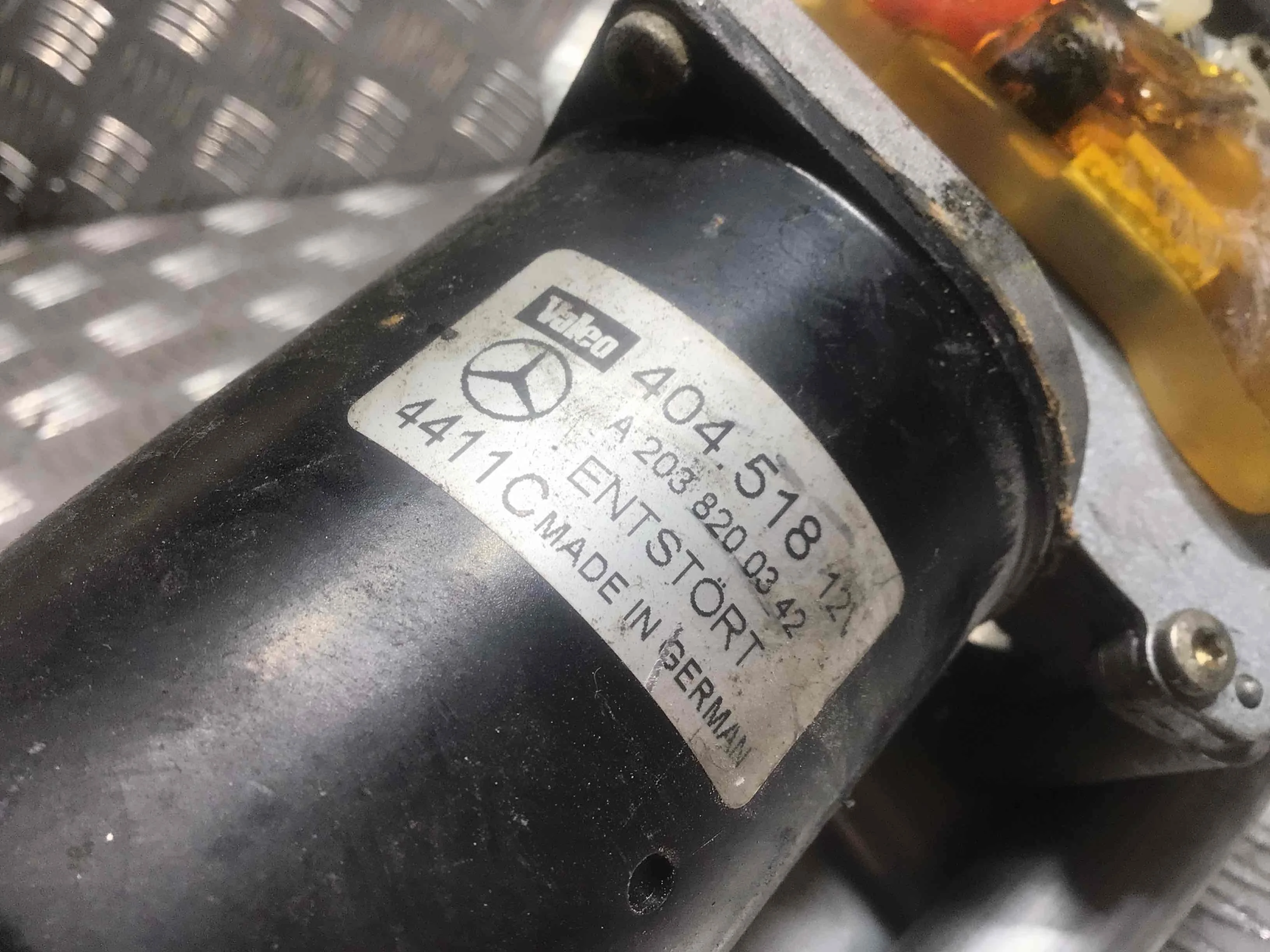 Механизм стеклоочистителя (трапеция дворников) Mercedes C-klasse W203/S203/CL203 (2000-2004) дизель 2.2 CDI Механика Универсал