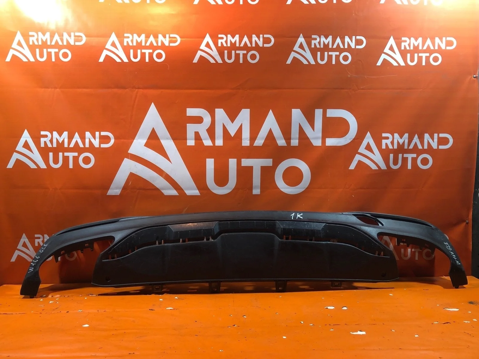 Юбка бампера Mercedes ML GLE-Class 2015-2018 W166