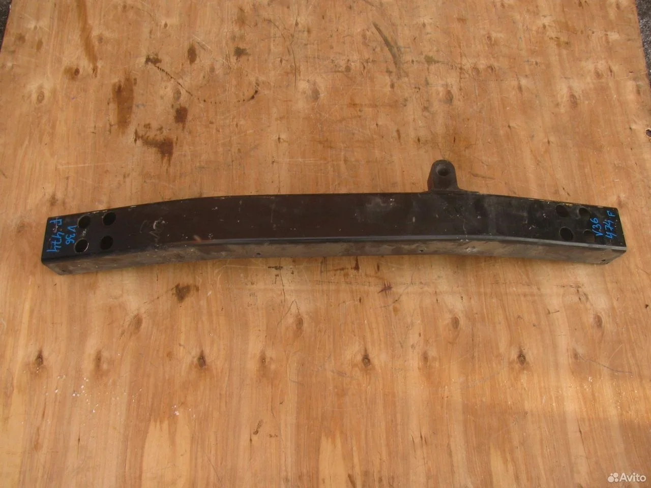 Усилитель переднего бампера infinifi g25 g35 v36