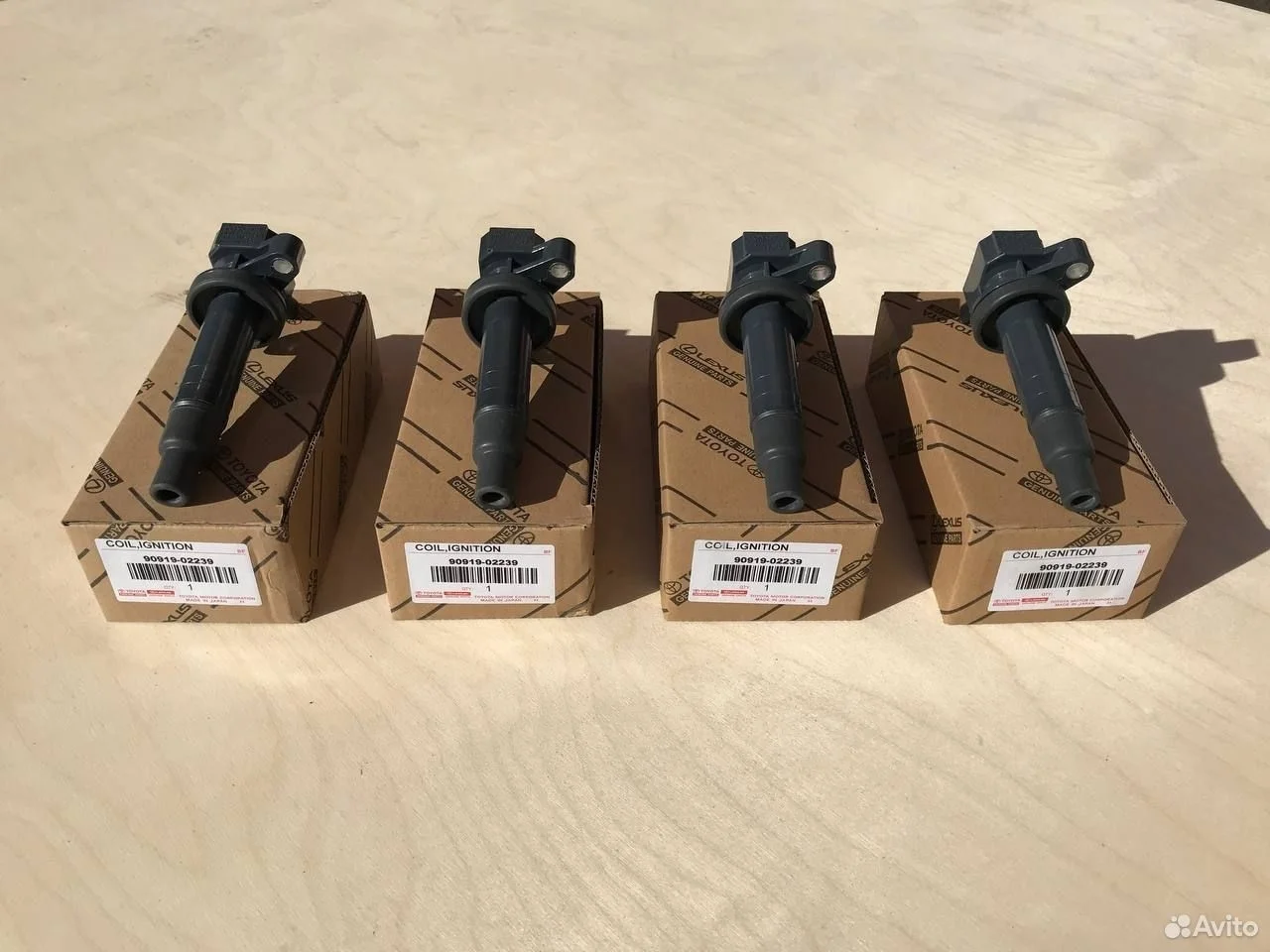 Катушка зажигания toyota 1zz 3zz 4zz 3s 1kr