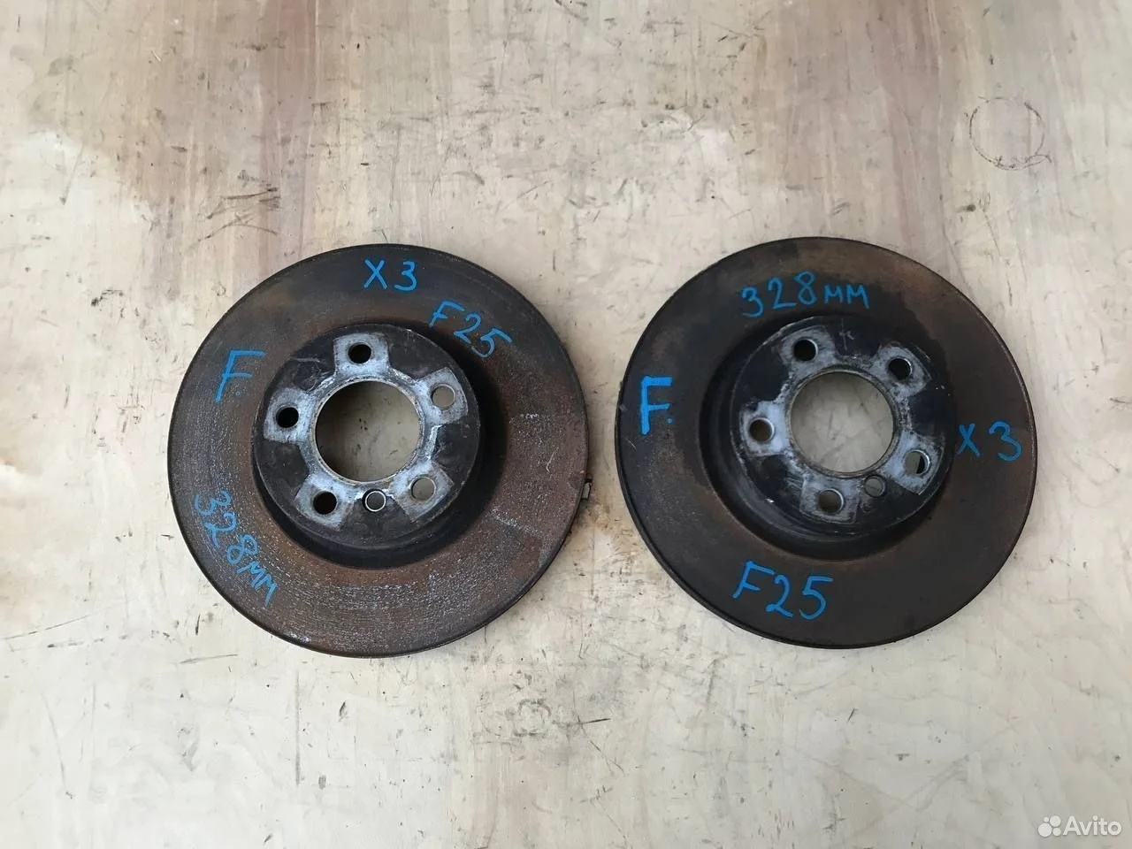Тормозные диски передние bmw x3 x4 f25 f26