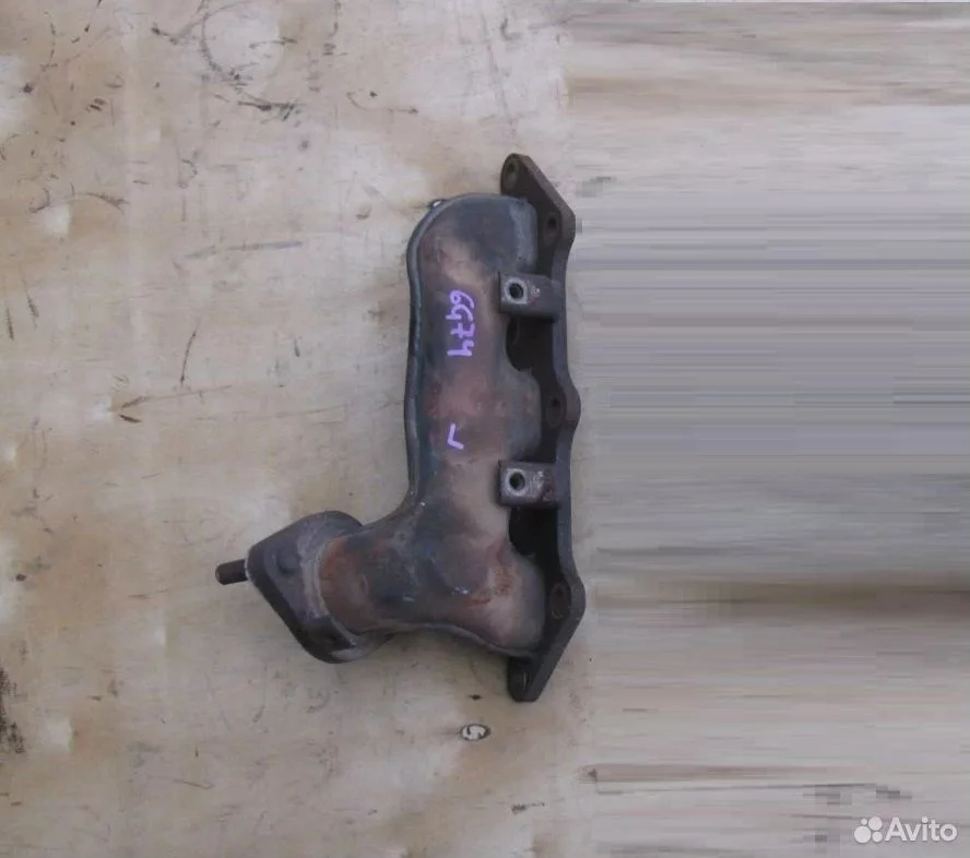 Выпускной коллектор mitsubishi 6g74 6g72 pajero