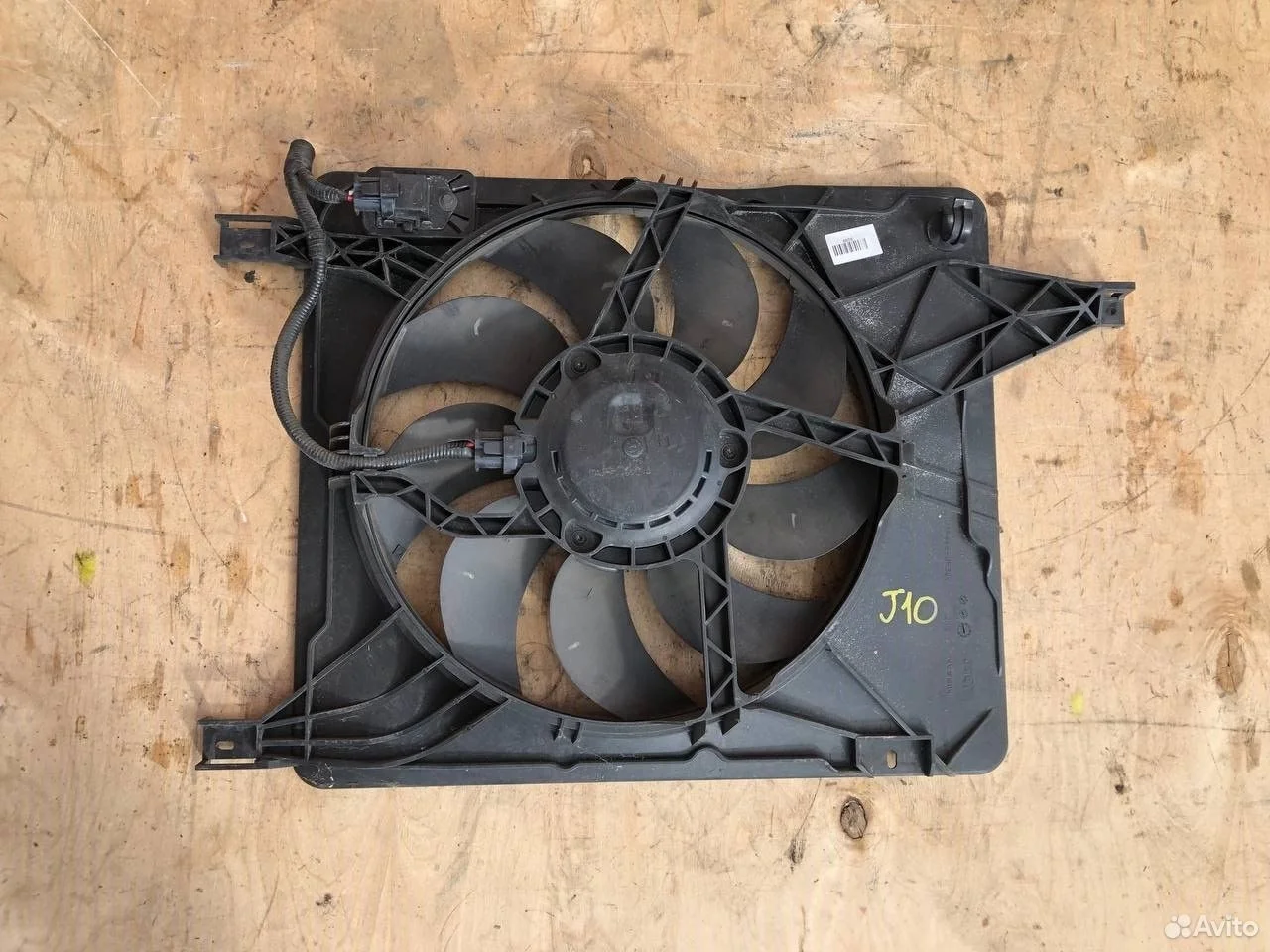 Диффузор вентилятор nissan qashqai j10