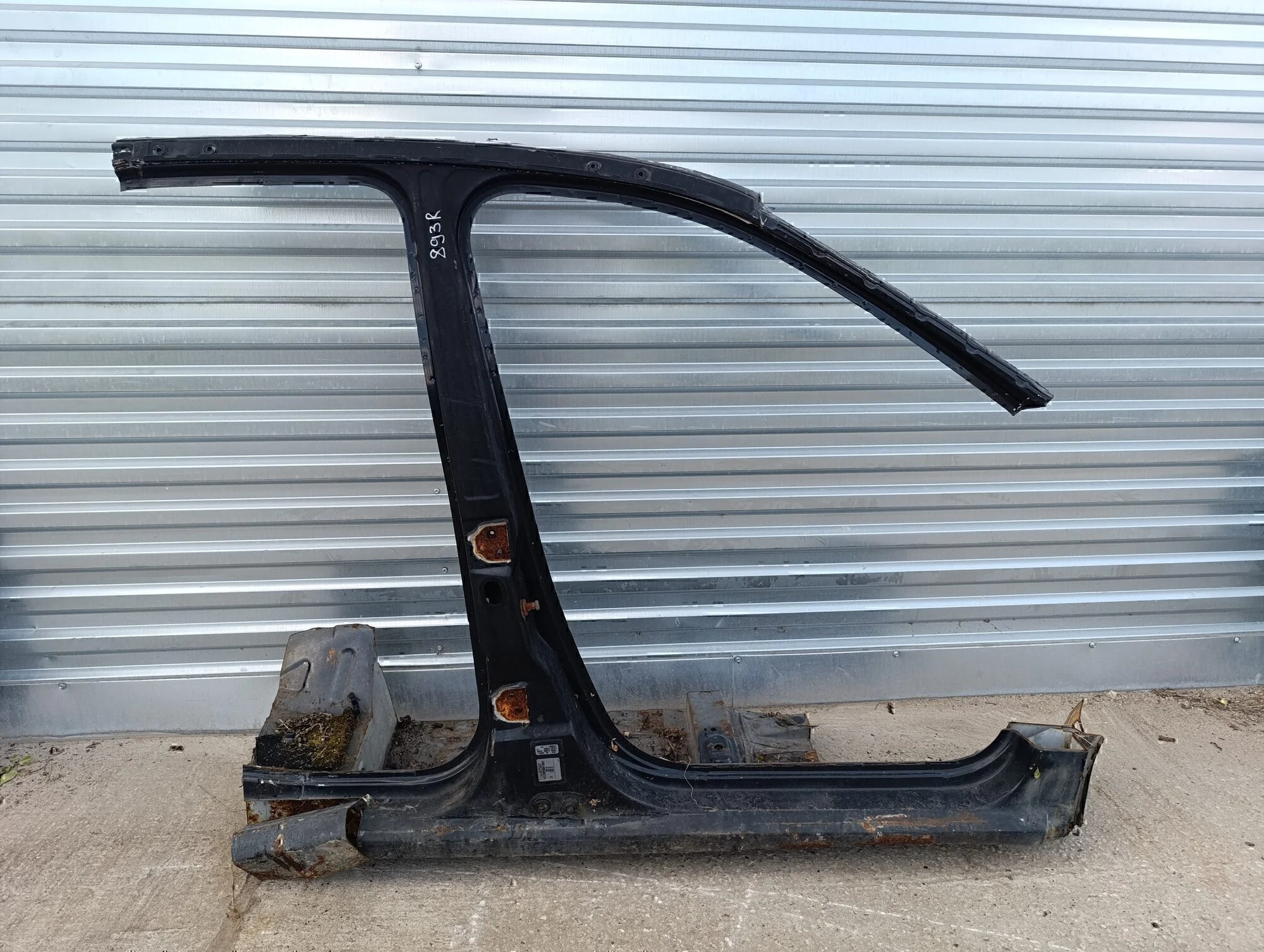 Порог со стойкой правый Logan 2005-2014