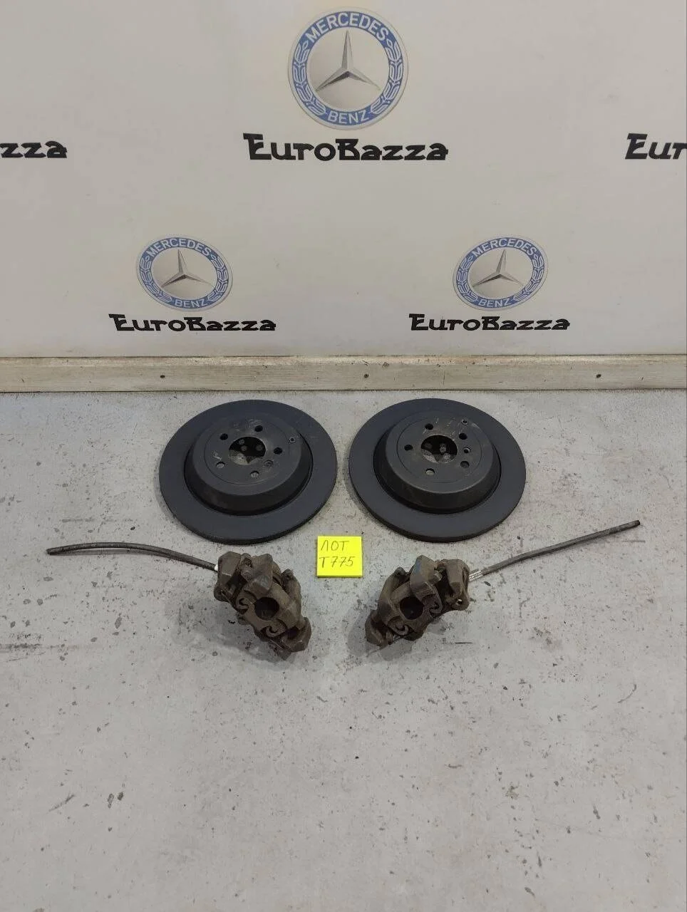Задняя тормозная система Mercedes W164