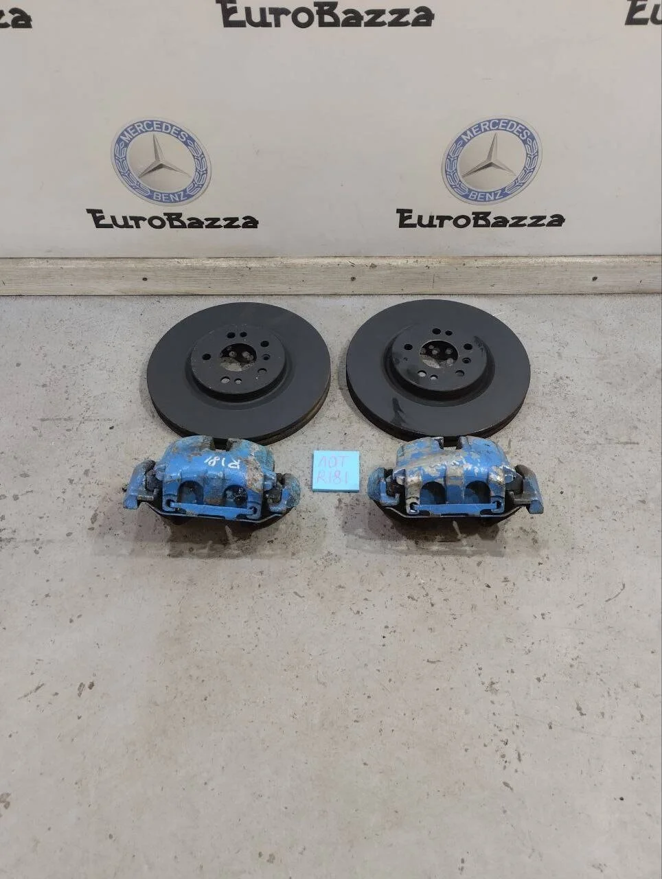 Передняя тормозная система Mercedes W164